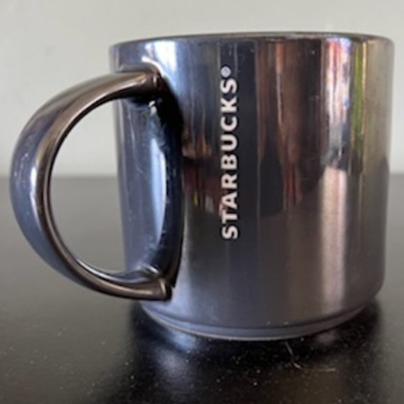 Starbucks Gray Iridescent Pearl Luster Luminous Coffee Mug Graphite Color - 2013 - Picture 1 of 5